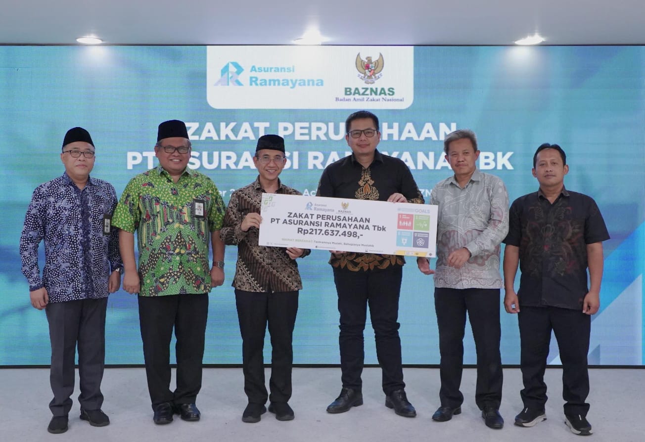 Pt Asuransi Ramayana Salurkan Zakat Perusahaan Melalui Baznas Baznas