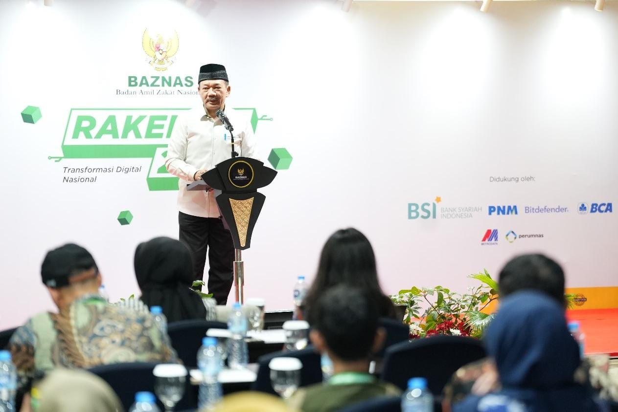 Perkuat Kesadaran Digitalisasi Zakat Baznas Ri Gelar Rakernis