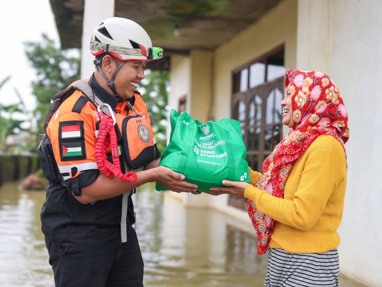 BAZNAS Penuhi Kebutuhan Gizi Pengungsi Banjir Kudus Selama Ramadhan ...