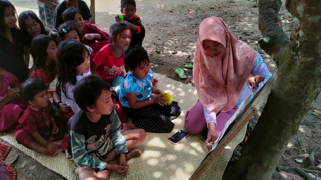 BAZNAS dan Pundi Sumatera Lakukan Pendampingan Pendidikan Komunitas Adat Suku Anak Dalam Jambi