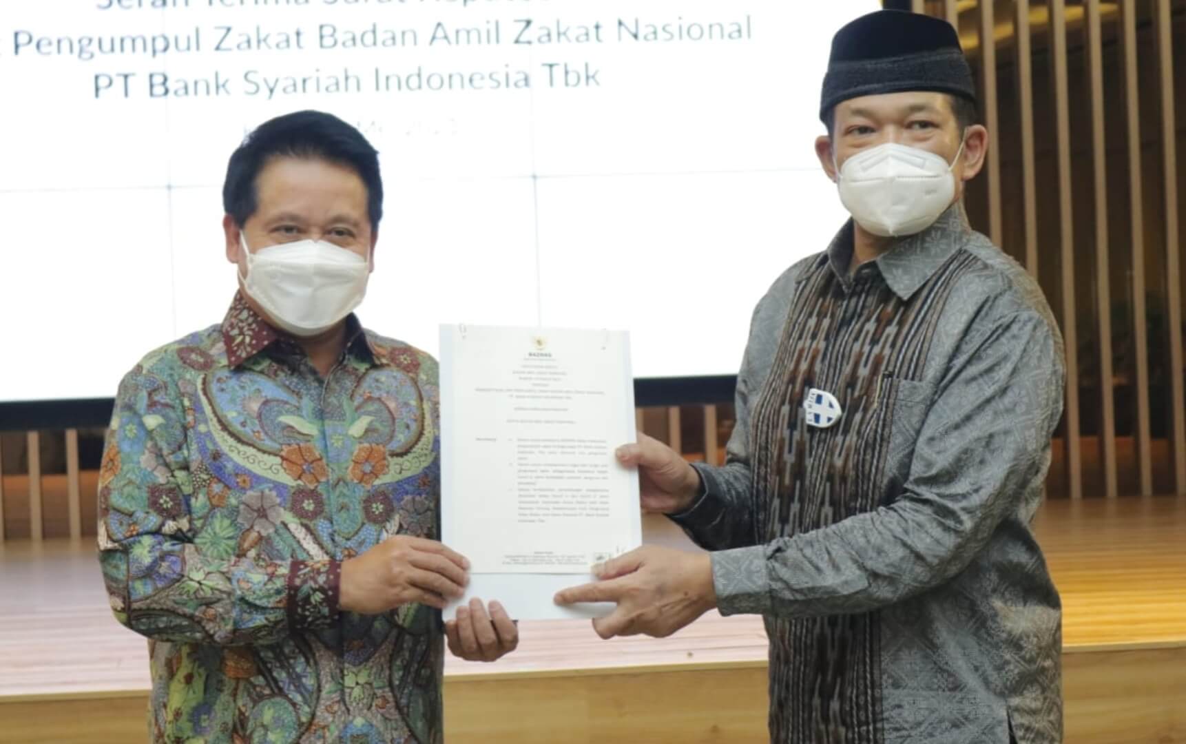 Komitmen Sejahterakan Umat, BAZNAS Resmikan UPZ Bank Syariah Indonesia