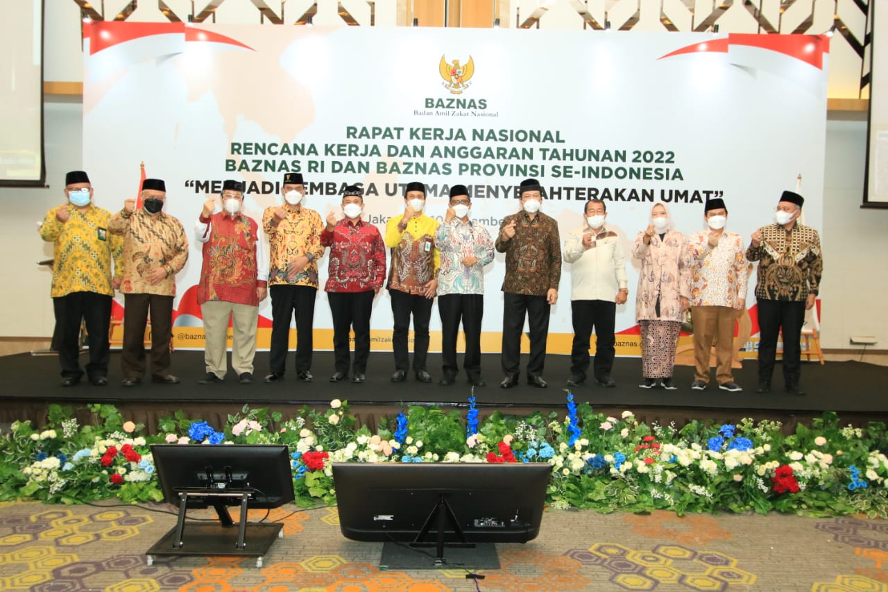 Dorong Kesejahteraan Umat, BAZNAS Gelar Rakernas RKAT 2022 Se-Indonesia