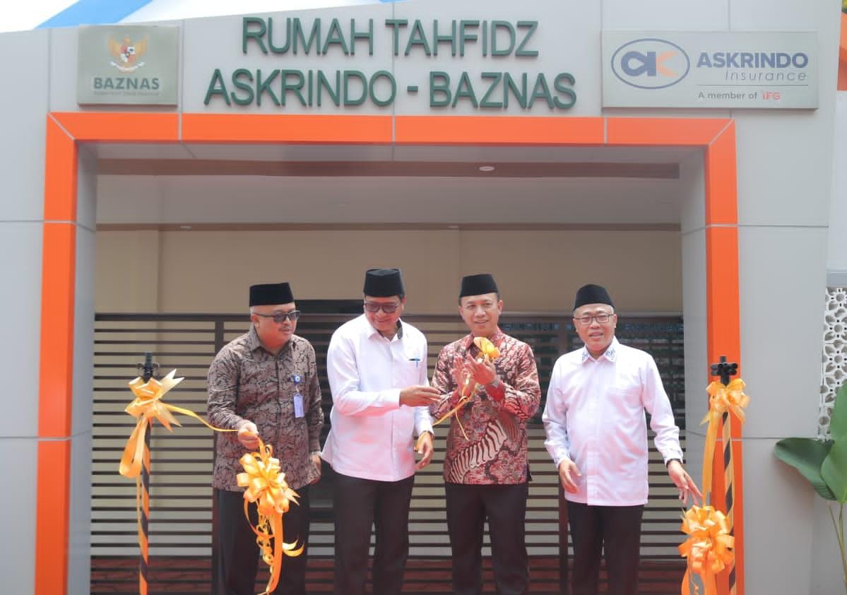 BAZNAS Bersama ASKRINDO Resmikan Rumah Tahfidz di Bogor
