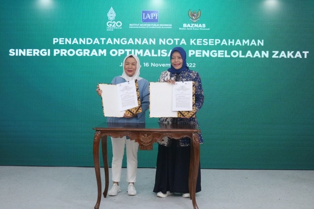 Optimalisasi Pengelolaan Zakat, BAZNAS Kerja Sama Dengan Institut ...