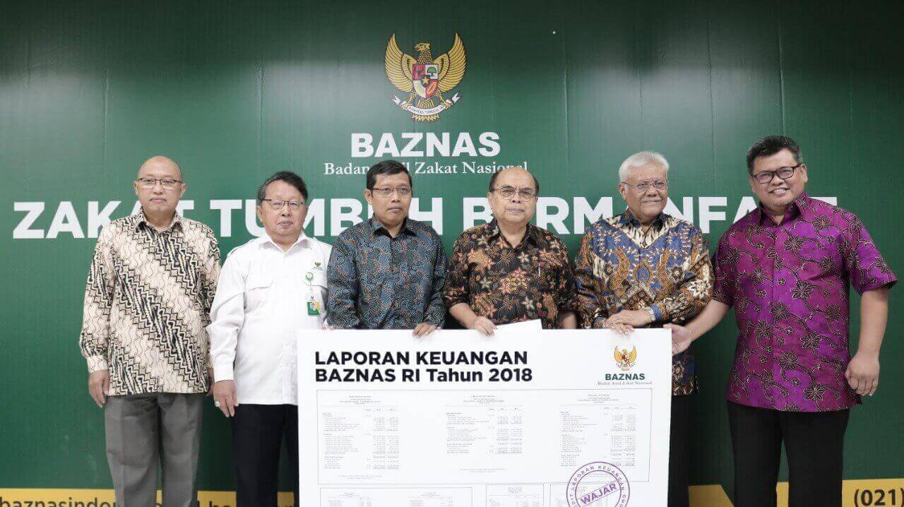 Audit Laporan Keuangan BAZNAS Raih Predikat Wajar - BAZNAS