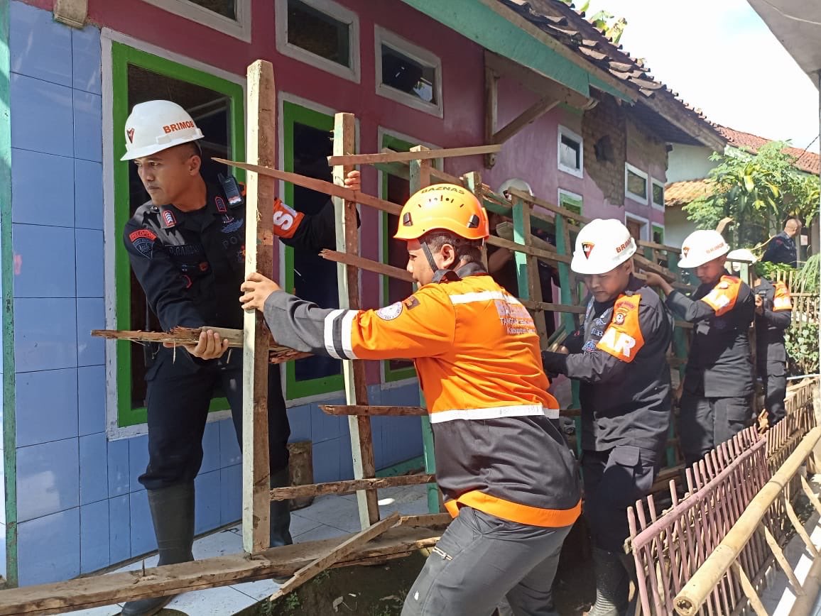 BAZNAS Tanggap Bencana Respons Cepat Bantu Korban Gempa Bumi di Garut