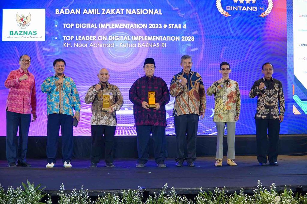 Lakukan Transformasi Digital, BAZNAS RI Raih Dua Penghargaan Top ...