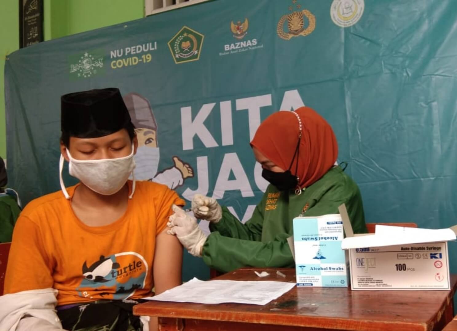 BAZNAS Gencarkan Program “Kita Jaga Kyai” Bantu Percepat Capaian Vaksinasi Nasional