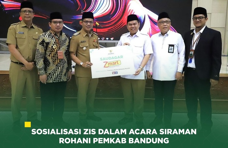 Sosialisasi ZIS, BAZNAS Salurkan Bantuan Program Z-Mart di Kabupaten Bandung