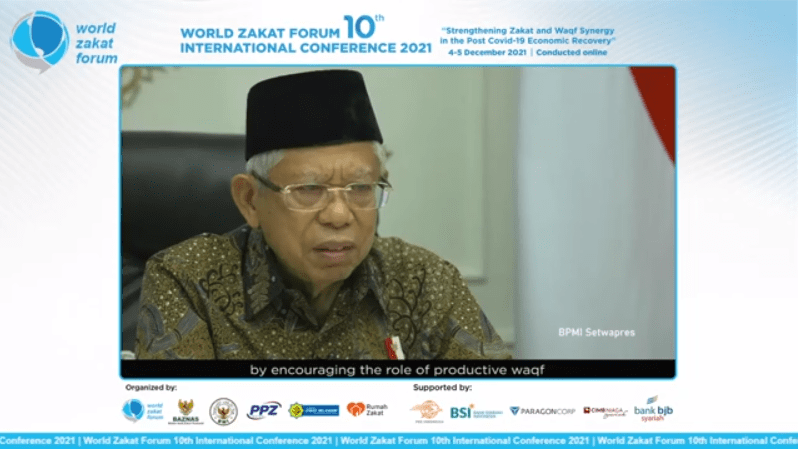 Wapres RI Buka World Zakat Forum 2021