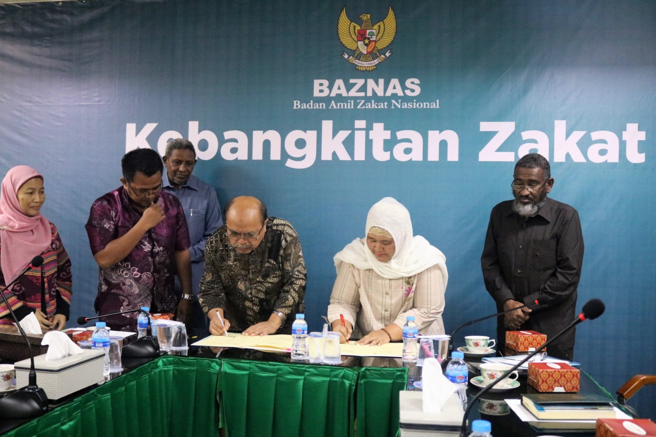 Yayasan Wakaf Sahid Husnul Khotimah Jalin Kerja Sama Dengan BAZNAS - BAZNAS